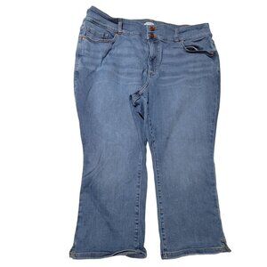 Lane Bryant Flex High Rise Skinny Jeans Womens Size 22 Medium Wash Denim Pants